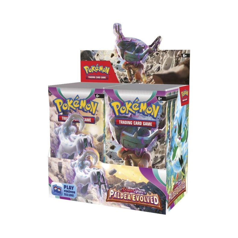 Pokmon TCG: SV02 - Scarlet &amp; Violet: Paldea Evolved - 36 Boosters (Booster Box)