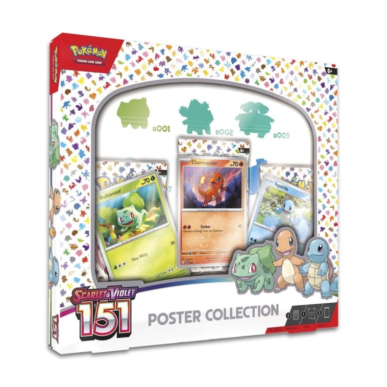 Pokmon TCG Scarlet &amp; Violet - 151 Poster Collection