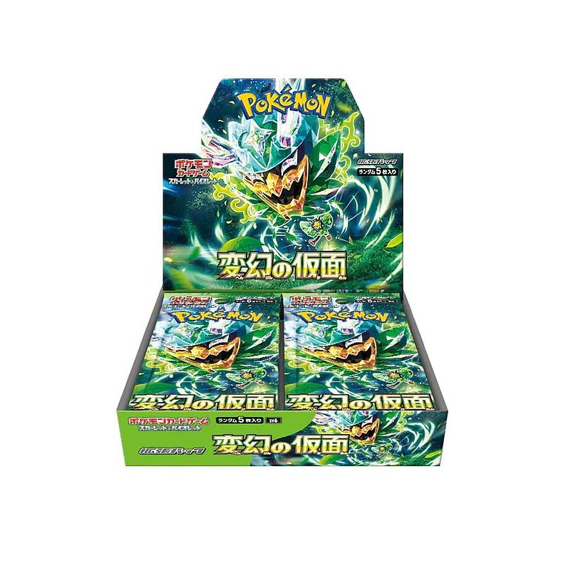 Pokmon TCG: SV6 Mask of Change Booster Box (Japansk) (30 pakker)