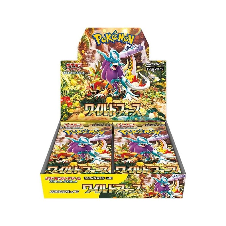 Pokmon TCG: SV5K Wild Force Booster Box (Japansk) (30 pakker)